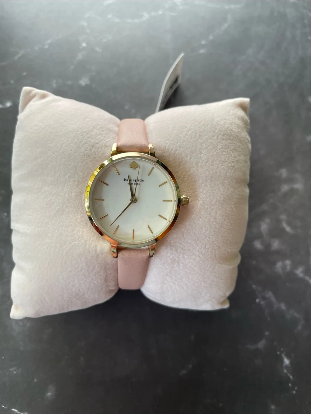 New Kate Spade New York Blush Pink Leather Watch